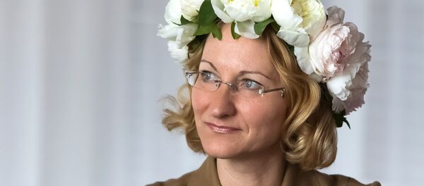 Министр культыры Латвии Даце Мелбарде Министр культыры Латвии Даце Мелбарде - Sputnik Latvija