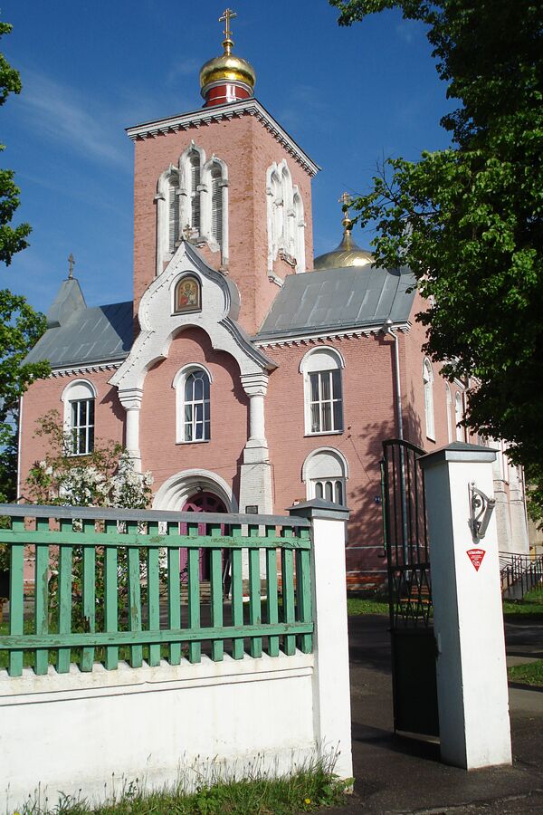 Старообрядческий храм Рождества Пресвятой Богородицы и Святителя Николы в Даугавпилсе - Sputnik Латвия