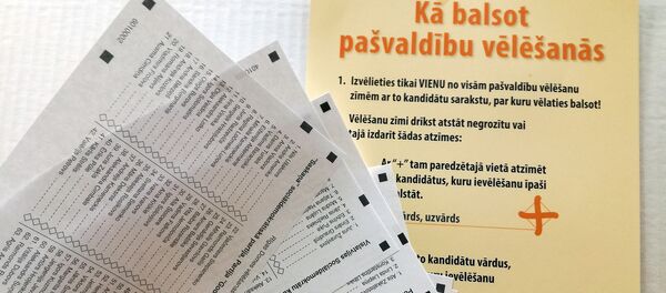 Pašvaldību vēlēšanas Pašvaldību vēlēšanas - Sputnik Latvija
