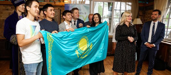 Мероприятие посольства Республики Казахстан В ожидании EXPO-2017 Мероприятие посольства Республики Казахстан В ожидании EXPO-2017 - Sputnik Латвия