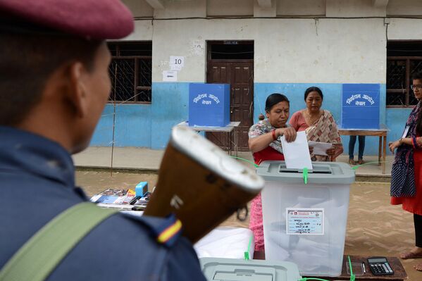 Выборы в Непале - Sputnik Латвия