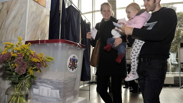 Голосование на парламентских выборах в Латвии - Sputnik Latvija