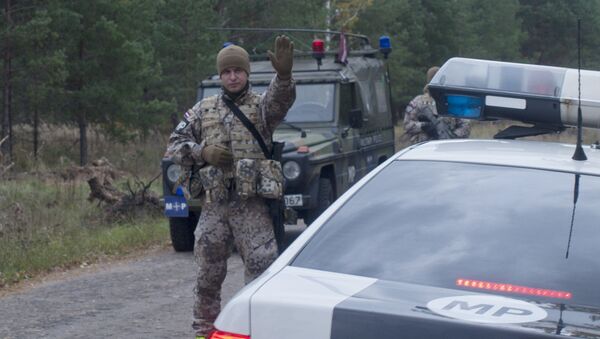 Машины военной полиции Латвии - Sputnik Латвия