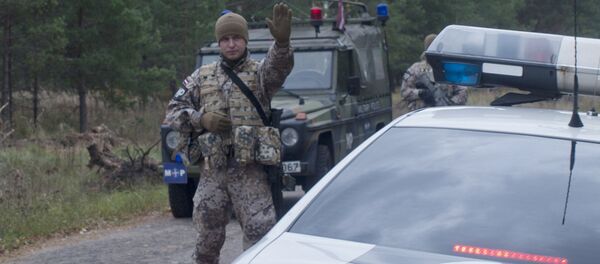 Машины военной полиции Латвии - Sputnik Латвия
