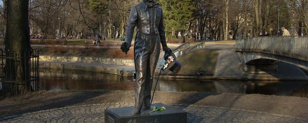 Памятник Пушкину в Риге - Sputnik Латвия