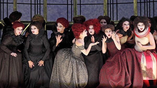 Сцена из оперы Фауст Сцена из оперы Фауст - Sputnik Латвия