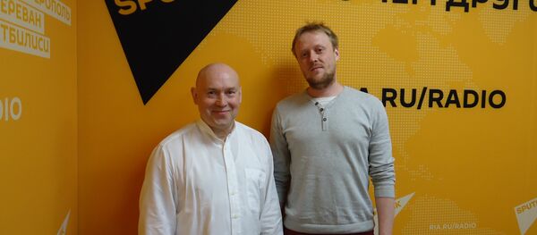 Актер Виктор Сухоруков на радио Sputnik Актер Виктор Сухоруков на радио Sputnik - Sputnik Латвия