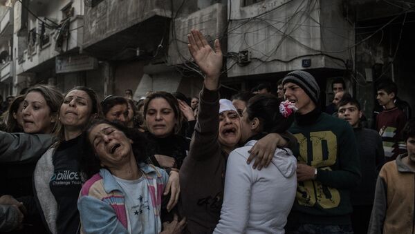 Осколки разбитой тишины, фоторепортаж из Сирии - Sputnik Latvija