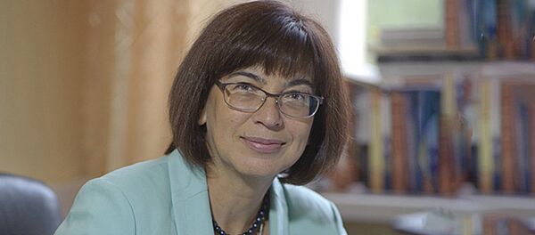 Доктор исторических наук Оксана Петровская Доктор исторических наук Оксана Петровская - Sputnik Латвия