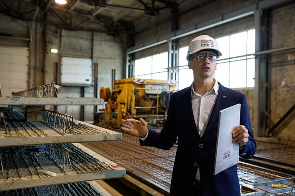 Директор завода Skonto Prefab Мартиньш Кенгис - Sputnik Латвия