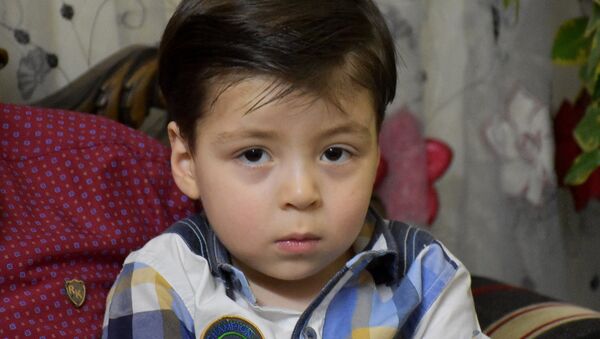 Омран Дакниш сирийский мальчик из Алеппо - Sputnik Латвия