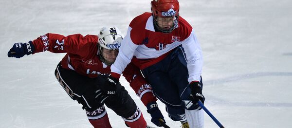 Хоккей с мячом. Чемпионат мира. Матч Латвия - Норвегия - Sputnik Латвия