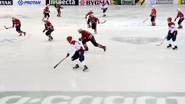 Хоккей с мячом. Чемпионат мира. Матч Латвия - Норвегия - Sputnik Латвия