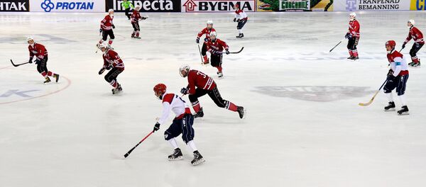 Хоккей с мячом. Чемпионат мира. Матч Латвия - Норвегия - Sputnik Латвия