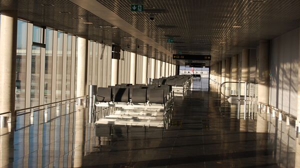 Зал ожидания в аэропорту - Sputnik Латвия
