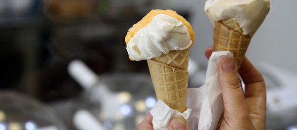 Мороженое от кафе Gelato Italia - Sputnik Латвия