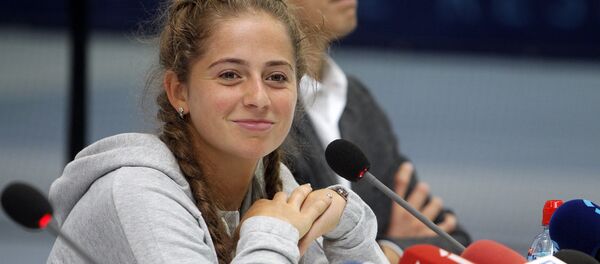 Латвийская теннисистка Елена Остапенко Латвийская теннисистка Елена Остапенко - Sputnik Латвия