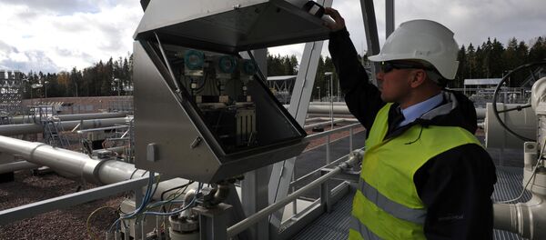 Operators uz platformas. Foto no arhīva - Sputnik Latvija