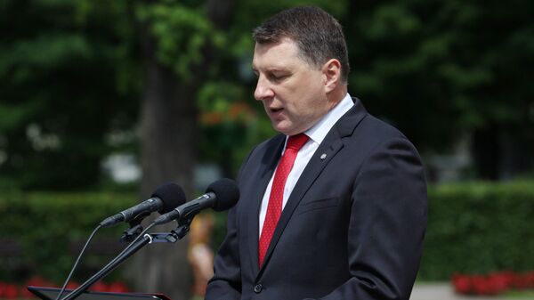 Президент Латвии Раймондc Вейонис - Sputnik Латвия