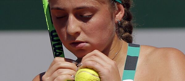 Латвийская теннисистка Елена Остапенко - Sputnik Латвия