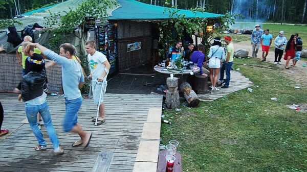 Празднование Лиго, архивное фото - Sputnik Латвия