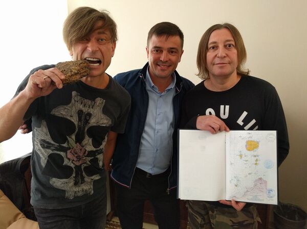 Герман Москвитин с группой БИ-2 - Sputnik Латвия