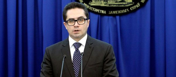 Пресс-секретарь МИД Белоруссии Дмитрий Мирончик - Sputnik Латвия