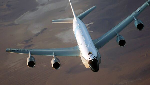 Amerikas GKS lidmašīna Boeing RC-135V - Sputnik Latvija