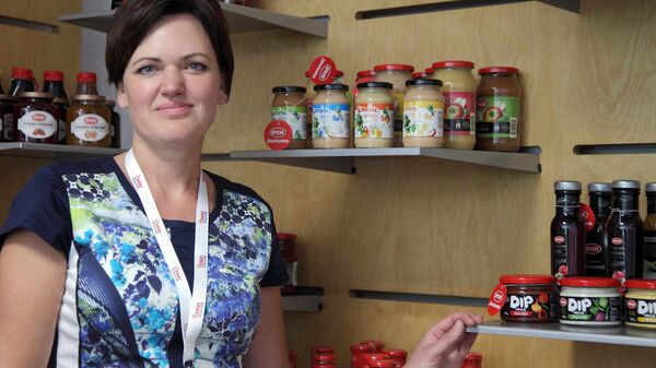 Директор по производству продуктов Spilva Эгита Берзиня - Sputnik Латвия