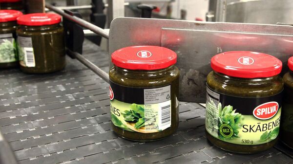 На производстве продукции Spilva - Sputnik Латвия