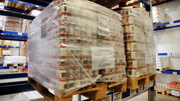 На производстве продукции Spilva - Sputnik Латвия