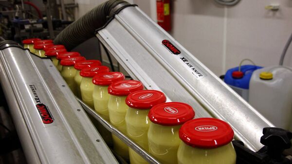 На производстве продукции Spilva - Sputnik Латвия