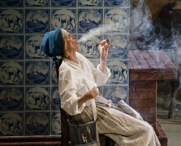 Спектакль Латвийского национального театра Дни портных в  Силмачах - Sputnik Латвия