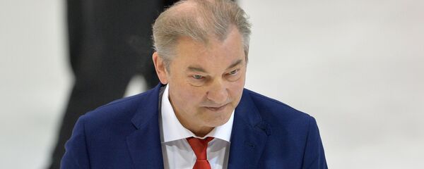 Президент Федерации хоккея России Владислав Третьяк Президент Федерации хоккея России Владислав Третьяк - Sputnik Латвия