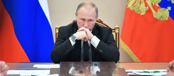 Президент РФ Владимир Путин - Sputnik Latvija