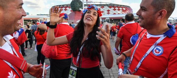 Стадион Спартак перед матчем Кубка конфедераций-2017 Камерун -Чили - Sputnik Латвия