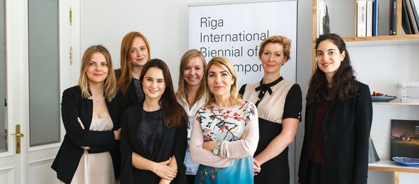 Команда Рижской биеннале - Sputnik Латвия