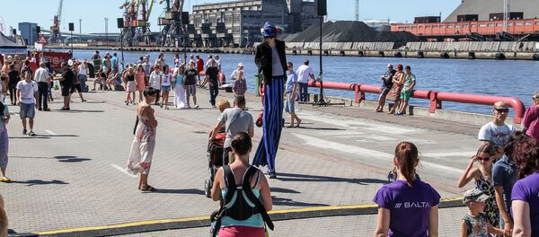 День моря, Вентспилс - народные гуляния День моря, Вентспилс - народные гуляния - Sputnik Латвия