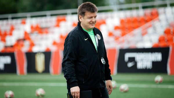 Латвийский футбольный тренер категории Про-УЕФА Юрий Анатольевич Нагайцев - Sputnik Латвия