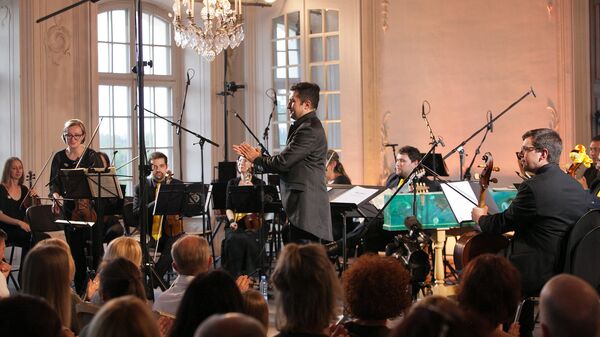 Концерт в Белом зале Рундальского дворца - Sputnik Латвия