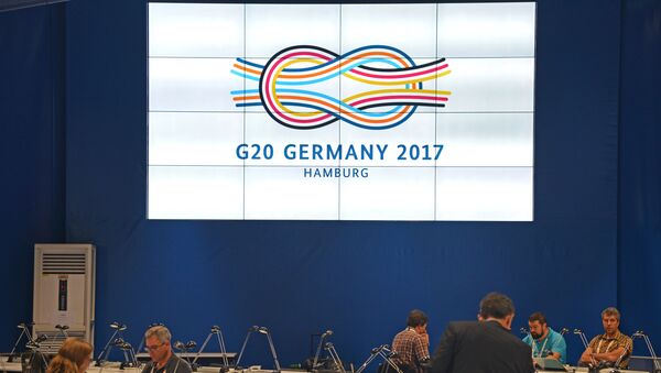 Gatavošanās samitam G20 Hamburgā - Sputnik Latvija