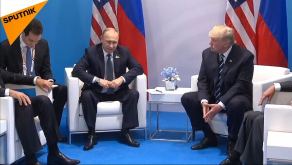 LIVE: Переговоры Путина и Трампа - Sputnik Латвия