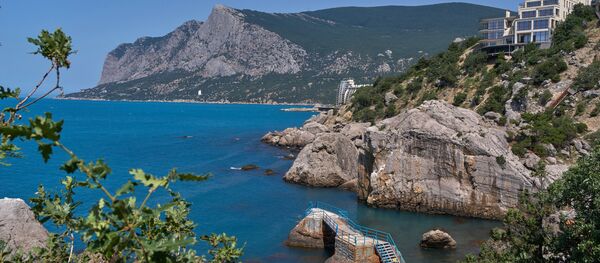 Южный берег Крыма. Бухта Ласпи Южный берег Крыма. Бухта Ласпи - Sputnik Latvija