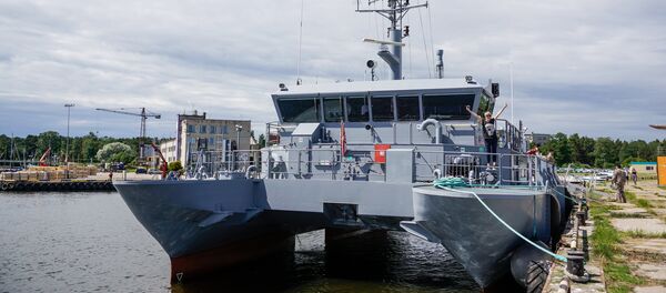 Patruļas kuģis Skrunda Patruļas kuģis Skrunda - Sputnik Latvija