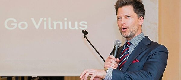 Viļņas mērijas Investīciju un reklāmas nodaļas vadītājs Dariuss - Sputnik Latvija