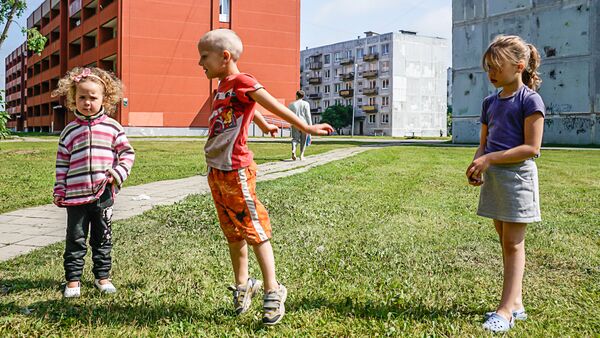 Дети в Лиепаи - Sputnik Латвия