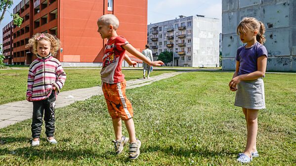 Bērni Liepājā - Sputnik Latvija