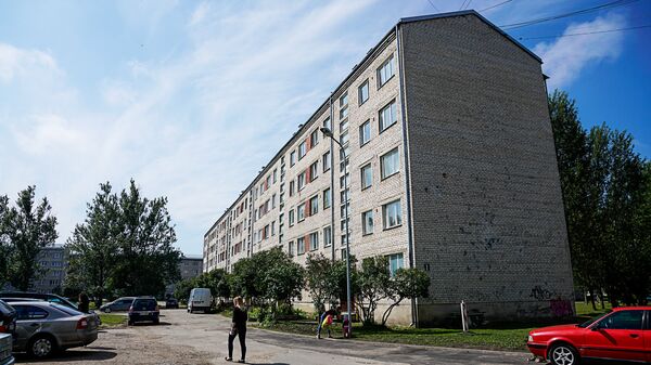 Дом по улице Павилостас 1 в котором проживал Ваня Берладин Дом по улице Павилостас 1 в котором проживал Ваня Берладин - Sputnik Латвия