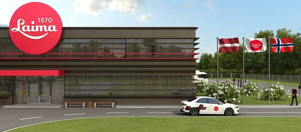 Проект новой фабрики Laima в Адажи - Sputnik Латвия