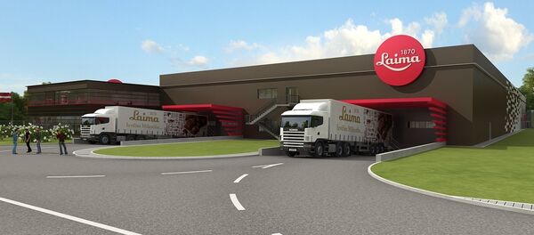 Проект новой фабрики Laima в Адажи - Sputnik Латвия